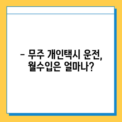 전라북도 무주군 무주읍 개인택시 면허 매매 가격| 오늘 시세 & 넘버값 | 자격조건 | 월수입 | 양수교육