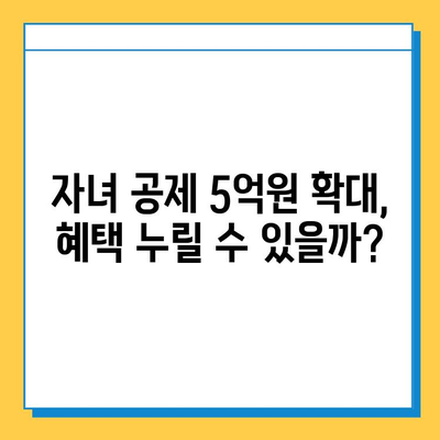 상속세 최대 세율 40% 조정, 자녀 공제 5억원 확대| 2023년 상속세 개편 주요 내용 | 상속, 세금, 재산, 법률, 가이드