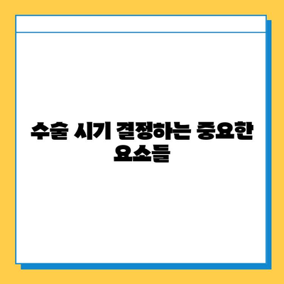 반월상연골 파열 수술, 언제 해야 할까요? | 적절한 수술 시기 판단 가이드