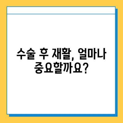 반월상 연골 파열 수술, 언제 하는 게 좋을까요? | 최적 시기 판단 가이드, 수술 후 관리 팁