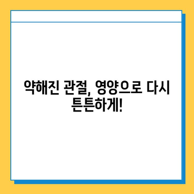 연골 관리 복합 식품| 약해진 관절 건강 지키는 최고의 선택 | 관절 건강, 영양, 복합 식품, 건강 관리