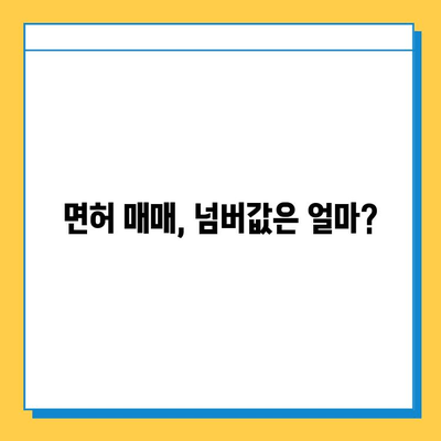 경상북도 예천군 풍양면 개인택시 면허 매매 가격| 오늘 시세 확인 및 정보 총정리 | 번호판, 넘버값, 자격조건, 월수입, 양수교육