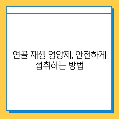 연골 재생 영양제 선택 가이드| 나에게 맞는 제품 찾는 5가지 기준 | 연골 건강, 관절 건강, 영양제 추천