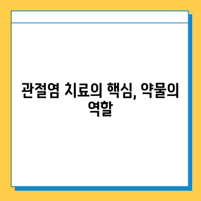 관절염 증상 완화, 연골 회복 돕는 약물 치료법 | 관절염, 연골 재생, 약물 종류, 부작용, 치료 가이드