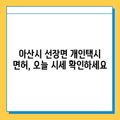 충청남도 아산시 선장면 개인택시 면허 매매 가격| 오늘 시세 확인 & 자격조건, 월수입, 양수교육 정보 | 번호판, 넘버값, 매매 가이드