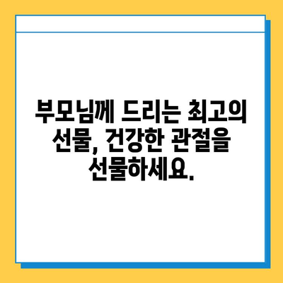 부모님 건강 선물, 관절 연골 영양제 추천 가이드 | 부모님 선물, 건강식품, 관절 건강, 연골 건강