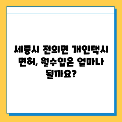 세종시 전의면 개인택시 면허 매매 가격| 오늘 시세, 넘버값, 자격조건, 월수입, 양수교육 | 상세 정보