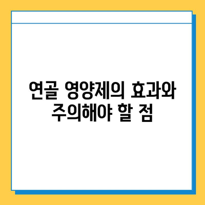 무릎 통증, 연골 영양제로 관리할 수 있을까요? | 관절 건강, 무릎 통증 완화, 연골 영양제 효과