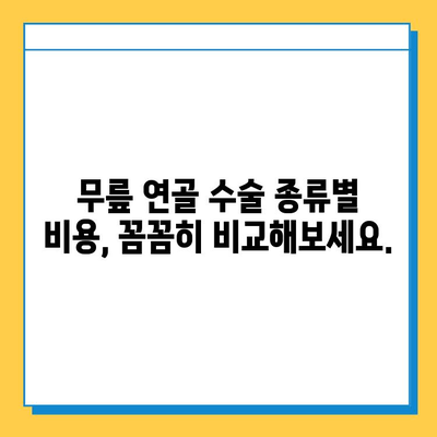 무릎 연골 수술 비용| 찢어짐 치료 비용 알아보기 | 연골 손상, 수술 종류, 비용 정보, 병원 추천