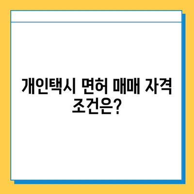 대전 서구 갈마2동 개인택시 면허 매매 가격| 오늘 시세, 넘버값, 자격조건, 월수입, 양수교육 | 상세 가이드