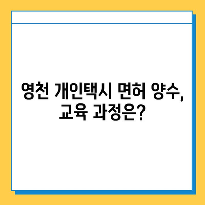 영천시 대창면 개인택시 면허 매매 가격| 오늘 시세 확인 & 자격조건 | 월수입 | 양수교육 | 넘버값