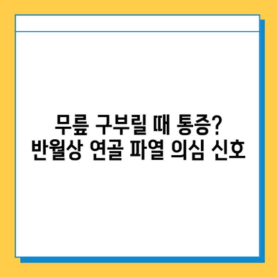 무릎 구부릴 때 통증? 반월상 연골 파열 의심해보세요| 증상, 원인, 치료법 | 무릎 통증, 반월상 연골, 운동 부상, 재활