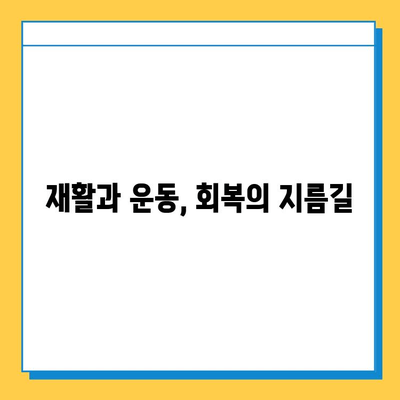 무릎 연골 찢어짐, 회복 가능할까요? | 연골 찢어짐, 치료 방법, 재활, 운동, 전문의 상담