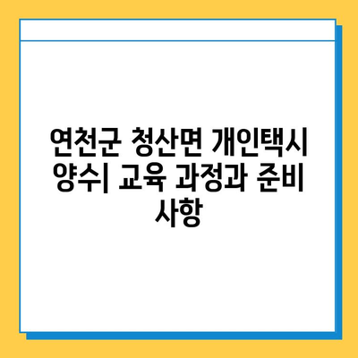 연천군 청산면 개인택시 면허 매매 가격 & 시세 (번호판, 넘버값) | 자격조건, 월수입, 양수교육