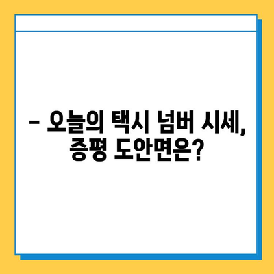 충청북도 증평군 도안면 개인택시 면허 매매 가격| 오늘 시세 & 넘버값 | 자격조건 | 월수입 | 양수교육