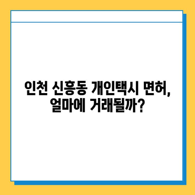 인천 중구 신흥동 개인택시 면허 매매 가격| 오늘 시세 확인 & 자격조건 | 월수입 | 양수교육