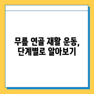 무릎 연골 관리| 구부림 통증의 원인과 해결책 | 무릎 통증, 연골 손상, 운동, 재활, 예방