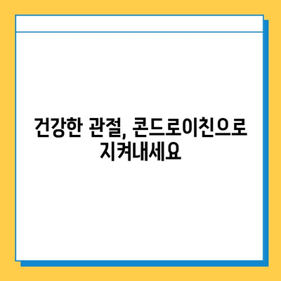 소 연골 콘드로이친, 관절 건강 지키는 비밀 | 관절 건강, 연골 보호, 콘드로이친 효능