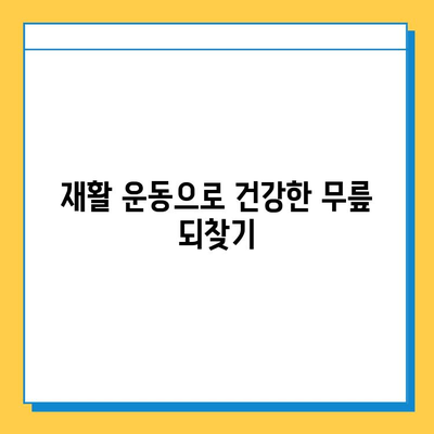 반월상 연골 파열 & 십자 인대 파열, 효과적인 치료법 알아보기 | 재활, 수술, 운동, 전문의