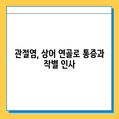 상어 연골 관절염 약물| 건강한 관절 회복을 위한 선택 | 관절염 치료, 상어 연골 효능, 건강 정보