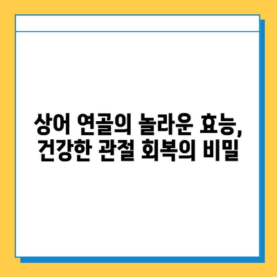 상어 연골 관절염 약물| 건강한 관절 회복을 위한 선택 | 관절염 치료, 상어 연골 효능, 건강 정보