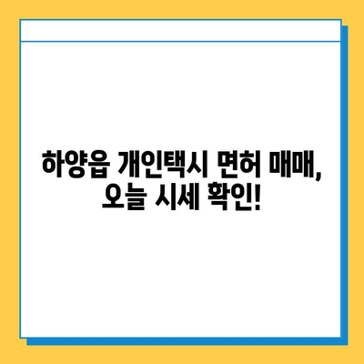 경상북도 경산시 하양읍 개인택시 면허 매매 가격| 오늘 시세, 넘버값, 자격조건, 월수입, 양수교육 | 상세 정보