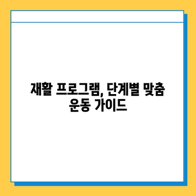 반월상연골 봉합 수술 후, 빠른 회복을 위한 필수 재활 가이드 | 운동, 주의사항, 재활 프로그램