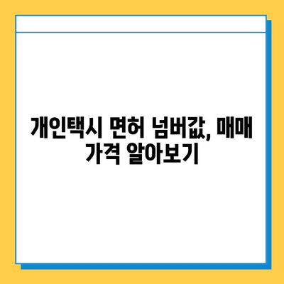 강원도 인제군 서화면 개인택시 면허 매매 가격| 오늘 시세 확인 & 자격조건, 월수입, 양수교육 정보 | 번호판, 넘버값, 면허 취득