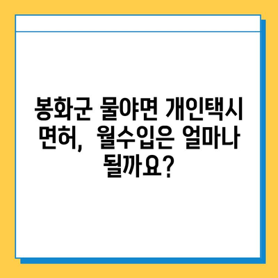 경상북도 봉화군 물야면 개인택시 면허 매매 가격| 오늘 시세, 넘버값, 자격조건, 월수입, 양수교육 | 상세 정보