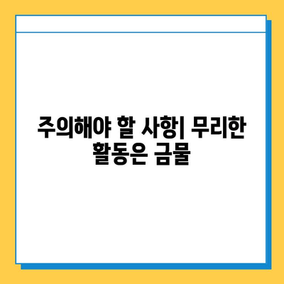 반월상연골 파열 봉합 수술 후, 빠른 회복을 위한 필수 재활 단계 | 재활 운동, 주의 사항, 전문가 조언