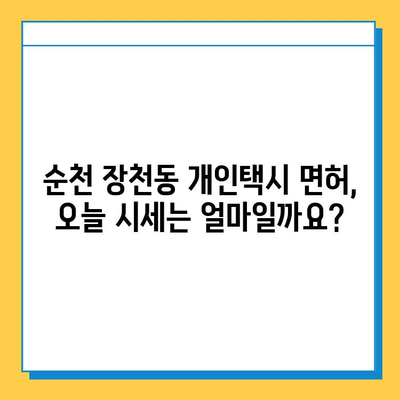 순천시 장천동 개인택시 면허 매매 가격| 오늘 시세 확인 | 번호판, 넘버값, 자격조건, 월수입, 양수교육