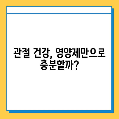 관절 건강 지키는 현명한 선택! 나에게 맞는 관절 영양제 고르는 가이드 | 관절 영양제 추천, 관절 건강 관리, 관절 통증 완화