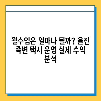 울진 죽변면 개인택시 면허 매매 가격 & 자격조건 완벽 가이드 | 오늘 시세, 넘버값, 월수입, 양수교육