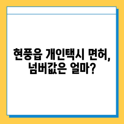 대구 달성군 현풍읍 개인택시 면허 매매 가격| 오늘 시세 확인 및 자격조건, 월수입, 양수교육 안내 | 번호판, 넘버값