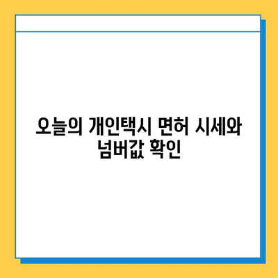 경상남도 남해군 상주면 개인택시 면허 매매 가격| 오늘 시세 & 넘버값 | 자격조건, 월수입, 양수교육