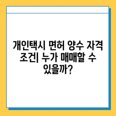 양산 덕계동 개인택시 면허 매매| 오늘 시세 & 자격조건 | 넘버값, 월수입, 양수교육