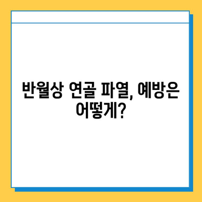 반월상 연골 파열 수술, 언제 해야 할까요? | 적절한 시기, 판단 기준, 수술 후 관리