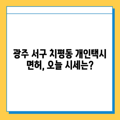 광주 서구 치평동 개인택시 면허 매매 가격| 오늘 시세 확인 및 양수 교육 정보 | 번호판, 넘버값, 자격조건, 월수입