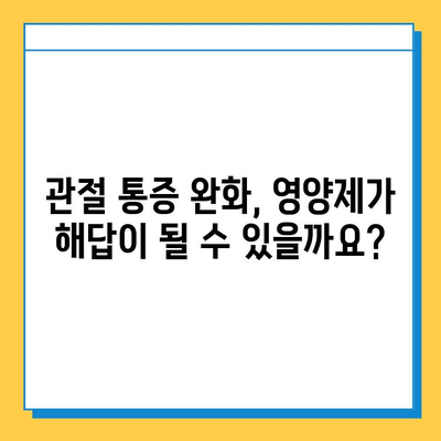 관절 연골 건강, 영양제 선택 가이드| 효과적인 제품 고르는 5가지 기준 | 관절 건강, 연골 재생, 영양제 추천, 건강 관리,  관절 통증 완화