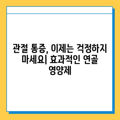 호주 관절 건강 위한 연골 영양제 추천 가이드 | 관절 통증, 연골 재생, 호주 건강식품