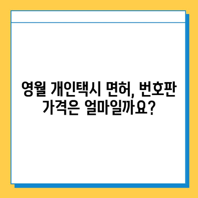 강원도 영월군 주천면 개인택시 면허 매매 가격| 오늘 시세 확인 & 자격조건, 월수입, 양수교육 정보 | 번호판, 넘버값