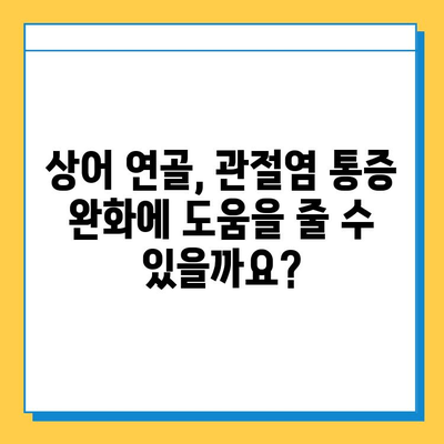 관절염 증약 상어 연골| 튼튼한 관절 회복을 위한 선택 가이드 | 관절염, 상어 연골, 건강 기능 식품, 관절 건강