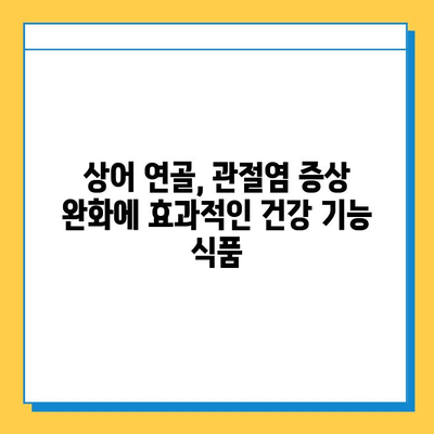 관절염 증약 상어 연골| 튼튼한 관절 회복을 위한 선택 가이드 | 관절염, 상어 연골, 건강 기능 식품, 관절 건강