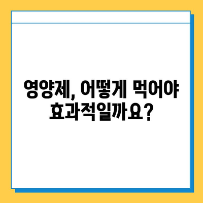 관절 연골 영양제, 통증 관리에 효과적인 활용법 | 관절 건강, 연골 재생, 통증 완화, 영양제 추천