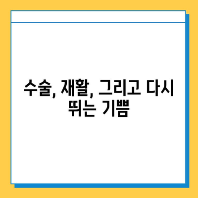 무릎 연골 찢어짐| 내가 회복한 이야기 | 재활, 수술, 운동, 경험 공유