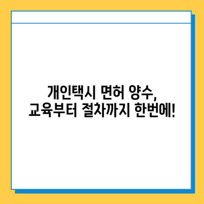 밀양시 상동면 개인택시 면허 매매 가격 & 자격 조건 완벽 가이드 | 오늘 시세, 넘버값, 월수입, 양수교육