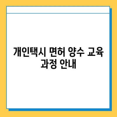 경상남도 사천시 벌용동 개인택시 면허 매매| 오늘 시세, 넘버값, 자격조건, 월수입, 양수교육 | 상세 가이드