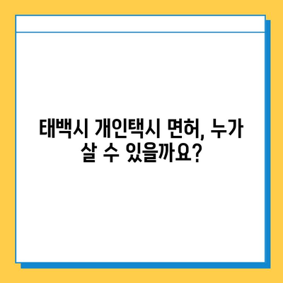 강원도 태백시 황연동 개인택시 면허 매매 가격| 오늘 시세, 번호판 가치, 자격 조건, 월수입, 양수 교육 | 상세 가이드