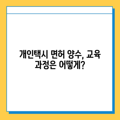 순천시 왕조1동 개인택시 면허 매매 가격| 오늘 시세 & 자격조건 | 월수입, 넘버값, 양수교육