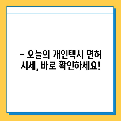 하동군 금남면 개인택시 면허 매매 가격 & 자격조건 완벽 가이드 | 오늘 시세, 넘버값, 월수입, 양수교육